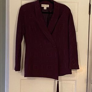 Christian Dior blazer size 12